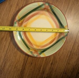 Homespun Hand-painted California Plate